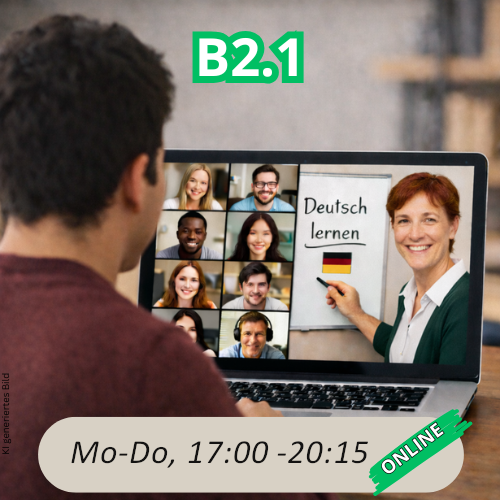 Abendkurs Deutsch Modul B2.1