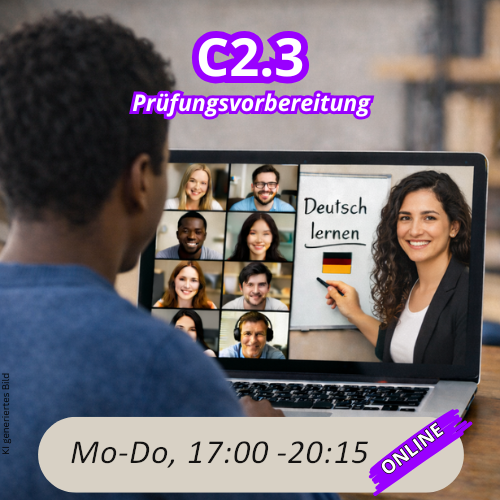 bild Online Abendkurs zur C2 Prüfungsvorbereitung