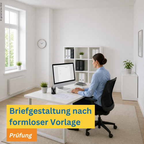 bild Xpert Business Prüfung: Briefgestaltung nach formloser Vorlage